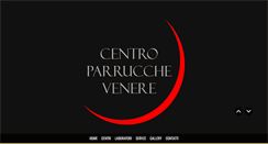 Desktop Screenshot of centroparrucchevenere.it
